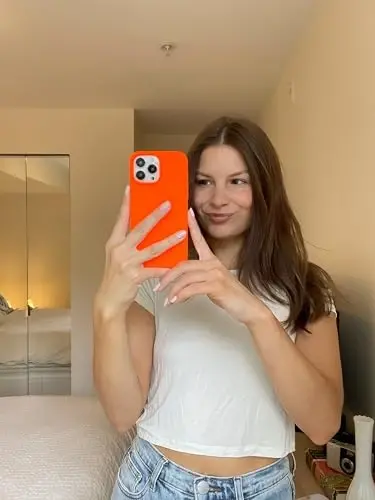 FELONY CASE - Apple iPhone 16 Pro Max Case - Liquid Silicone, Vibrant Neon Color with Anti-Scratch Microfiber Lining, Non-Slip Grip & 360° Shockproof Protection (Orange) - 2