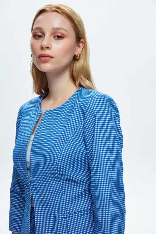 Agraflı 3/4 Kol Ceket-318 - ADL