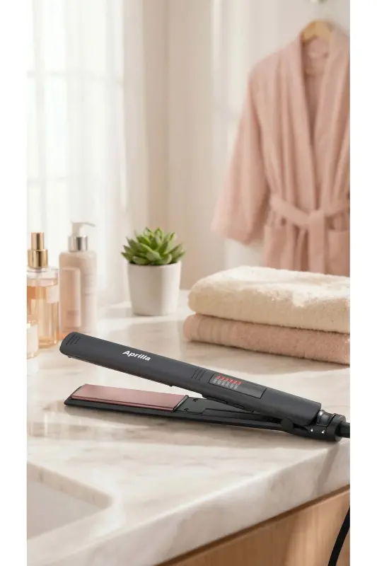 Ahs 2052 Raqamli Haroratni Boshqarish Professional Soch To'g'rilash Vositasi Qora - 3