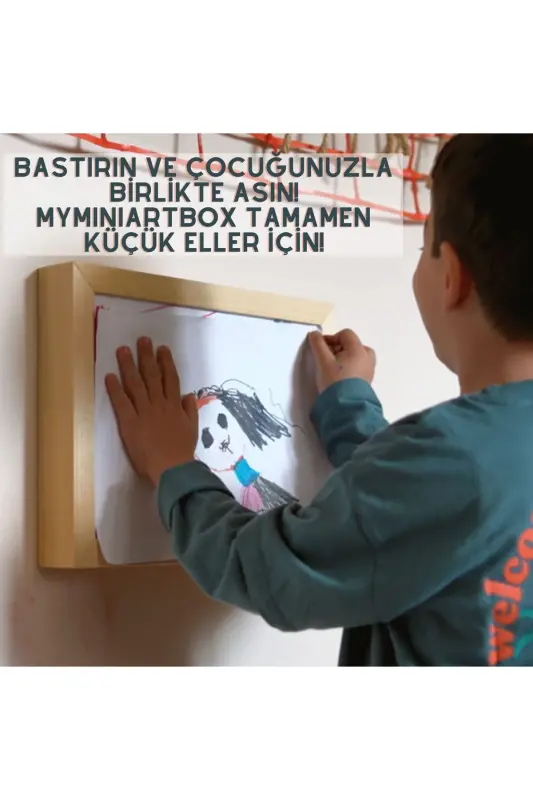 Ahşap Oyuncak Etkinlik Resim Çerçeve Artbox - Kayın Ağacı - 7
