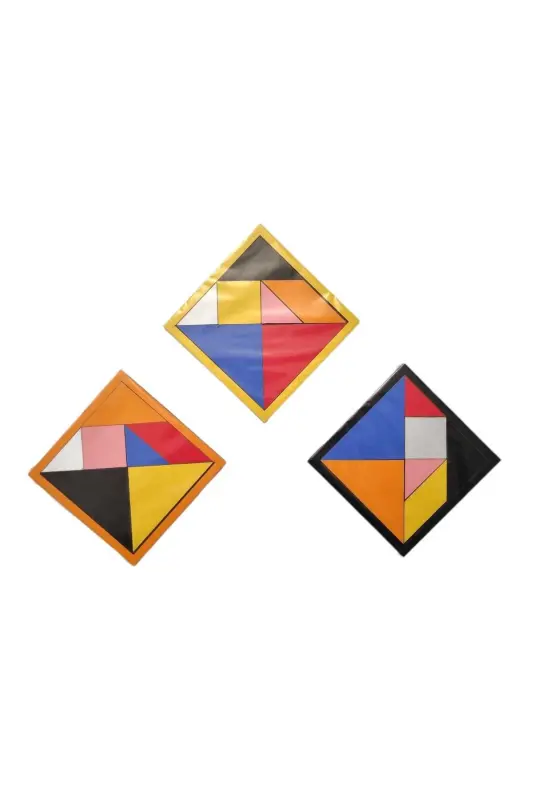 Ahşap Tangram Oyuncak 1 Adet - 6