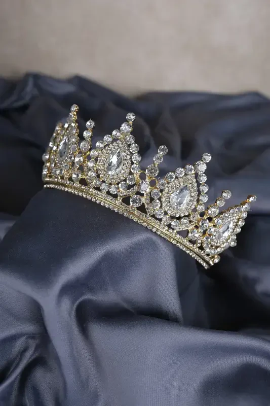 Ahu Damla Kristalli Toshli Kelin Xina Toji-Asal Rangi - 5