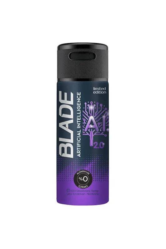 A.I. 2.0 Erkaklar uchun Deodorant Sprey 150 ml - BLADE