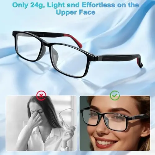 AI Smart Bluetooth Glasses, Real-Time AI Translation, Color-Change Lenses | Detachable Dual Temples (Bluetooth + Standard) - DeepSeek R1 Chip, 24g Ultra-Lightweight, Built-in Voice Assistant - 3