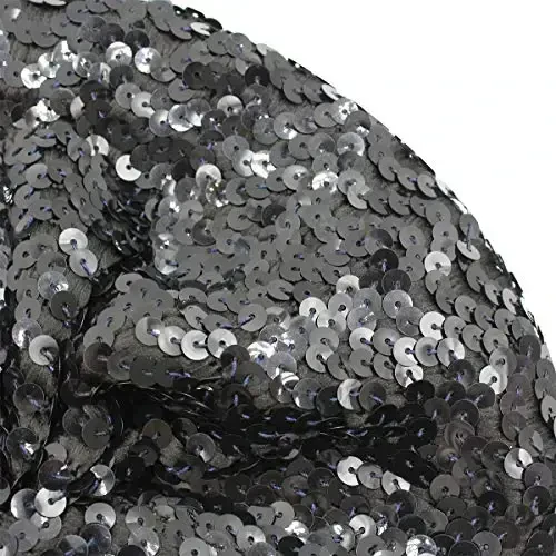 AIBEARTY Ayollar Qizlar Yaltiroq Sequins Beret Shlyapa Moda Qiziqarli Stretch Beanie Cap Bosh kiyim Festival Party Club Halloween - 7