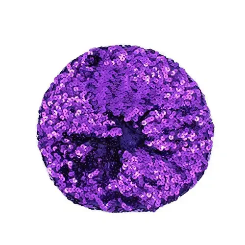 AIBEARTY Ayollar Qizlar Yorqin Sequined Beret Shlyapa Moda Qiziqarli Stretch Beanie Cap Bosh kiyim Festival Partiyasi Klubi Halloween uchun - 3