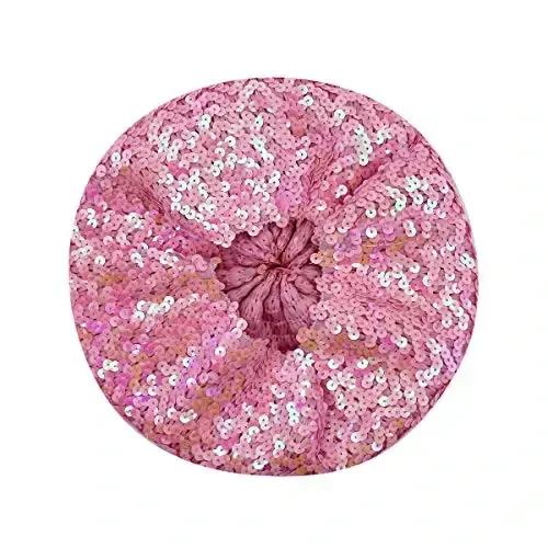 AIBEARTY Ayollar Qizlar Yorqin Sequined Beret Shlyapa Moda Qiziqarli Stretch Beanie Cap Festival Party Club Halloween uchun Bosh kiyimlar - 2