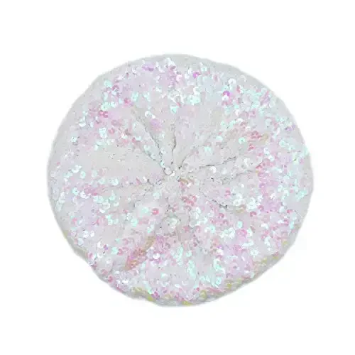 AIBEARTY Ayollar Qizlar Yorqin Sequined Beret Shlyapa Moda Qiziqarli Stretch Beanie Cap Festival Party Club Halloween uchun Bosh kiyimlar - AIBEARTY (1)
