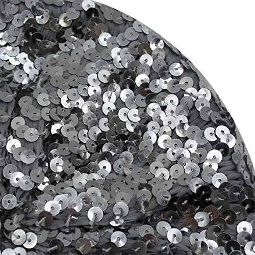 AIBEARTY Ayollar va Qizlar uchun Yarqiragan Plitkali Bere Şapka Moda Qiziqarli Choʻziluvchan Beanie Qopqogʻi Festival Bayram Klub Xellouin uchun - 7