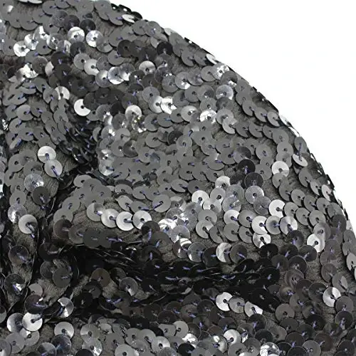 AIBEARTY Women Girls Sparkly Sequin Beret Hat Fashion Fun Stretch Beanie Cap Headwear for Festival Party Club Halloween - 7