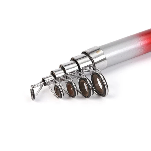 Aibecy Baliq Ovlash Uskunasi 2.1m Teleskopik Shisha Baliq Ovlash Uskunasi, 6 Qismli Uskuna - 6