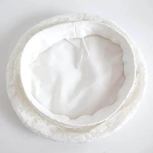 AICHUAN Ayollar uchun nafis krujevalı bere Fransuzcha ko'ylak Bere Vintage Yozgi Fascinator Shlyapalar Ayollar uchun - 5