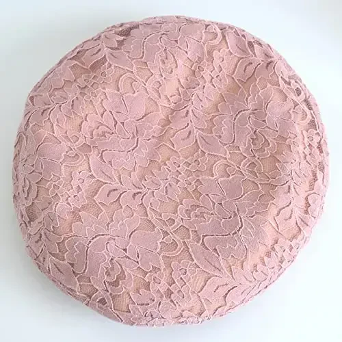 AICHUAN Women's Chic Lace Beret French Dress Beret Vintage Summer Fascinator Hats for Ladies - Modazone