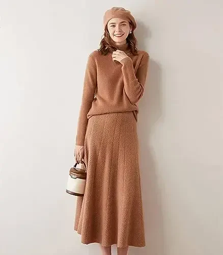 Ailaile CasModazoneere Berets Beanie Hats Ayollar Qishki Issiq Merino Jun Moda Trikotaj Shlyapa - 3