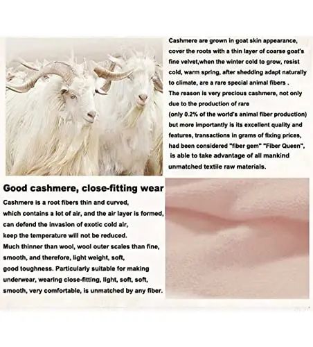 Ailaile CasModazoneere Berets Hats Women Winter Warm Merino Wool Knitted Oversized Beige Beanie - 3