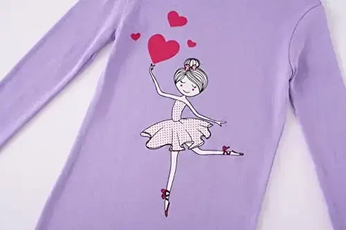 Family Feeling Kids & Toddler Girls Boys Pajamas 2 Piece Pjs Set 100% Cotton Sleepwear - 3