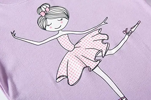 Family Feeling Kids & Toddler Girls Boys Pajamas 2 Piece Pjs Set 100% Cotton Sleepwear - 4