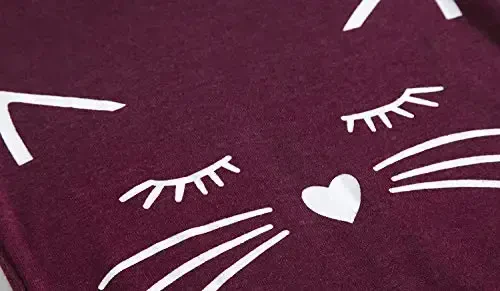 Family Feeling Kids & Toddler Girls Boys Pajamas 2 Piece Pjs Set 100% Cotton Sleepwear - 3