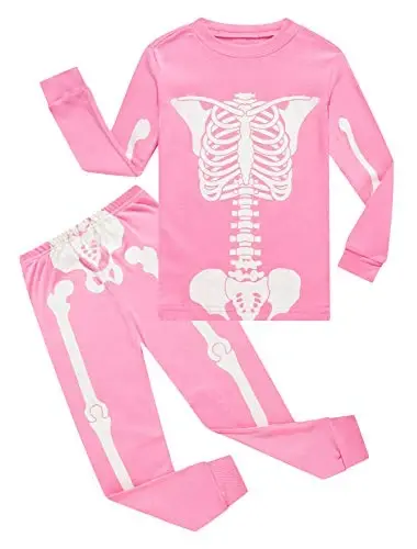 Family Feeling Kids & Toddler Girls Boys Pajamas 2 Piece Pjs Set 100% Cotton Sleepwear 