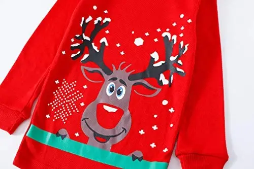 Family Feeling Kids & Toddler Girls Boys Pajamas 2 Piece Pjs Set 100% Cotton Sleepwear - 8