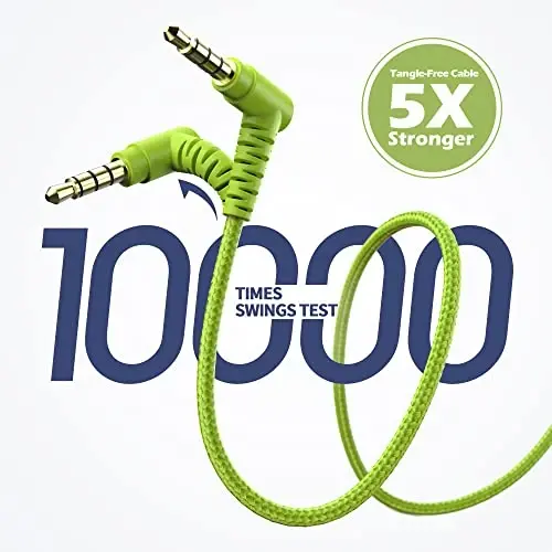 AILIHEN Kids Headphones, I35 On-Ear Headphones for School, Safe Volume 93dB, HD Mic Stereo Headphone for Kid Girls Boys, Foldable 3.5mm Wired for Chromebook, Laptop, Computer, Tablet (Blue Green) - 4