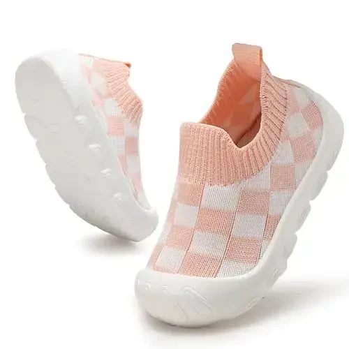 AILYLAKP Chaqaloq o'g'il qiz bolalar poyabzali Nafas oladigan krossovkalar Tennis poyabzali 6-36 oylik chaqaloqlar uchun slip-on poyabzal - AILYLAKP (1)