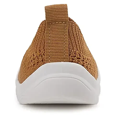 AILYLAKP Chaqaloq o'g'il va qiz bolalar poyabzali Bolalar nafas oladigan krossovkalar Tennis poyabzallari 6-36 oylik chaqaloq uchun slip-on poyabzal - 4