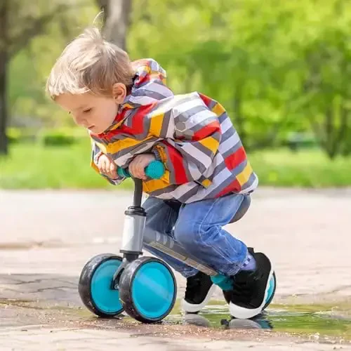 AILYLAKP Chaqaloq Qizlar Bolalar Poyabzallari Yuradigan Krossovkalar Bolalar Oyoqyalang'och Slip on Tennis Go'dak Poyabzallari Birinchi Chaqaloqlar uchun Yengil Nafas oladigan - 5