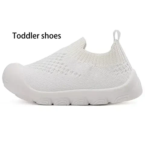 AILYLAKP Toddler Baby Boy Girl Shoes Kids Breathable Sneakers Tennis Shoes 6-36 Months Infant Slip on Shoes - 3