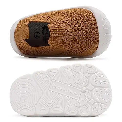 AILYLAKP Toddler Baby Boy Girl Shoes Kids Breathable Sneakers Tennis Shoes 6-36 Months Infant Slip on Shoes - 2