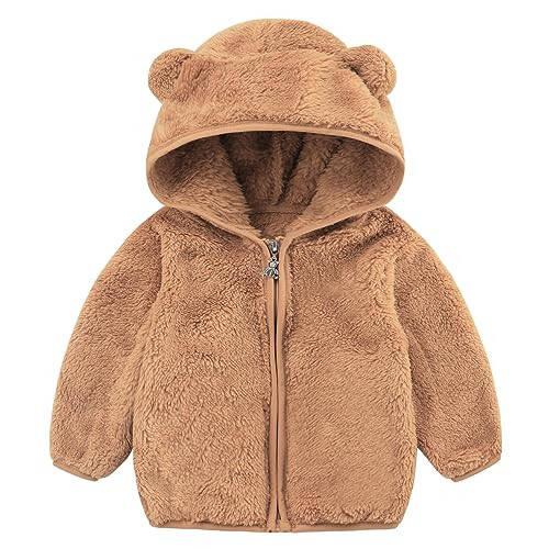 AIMISYOU newborn boys girls 0-6 months winter jackets for baby coat warm flecee clothes - 1