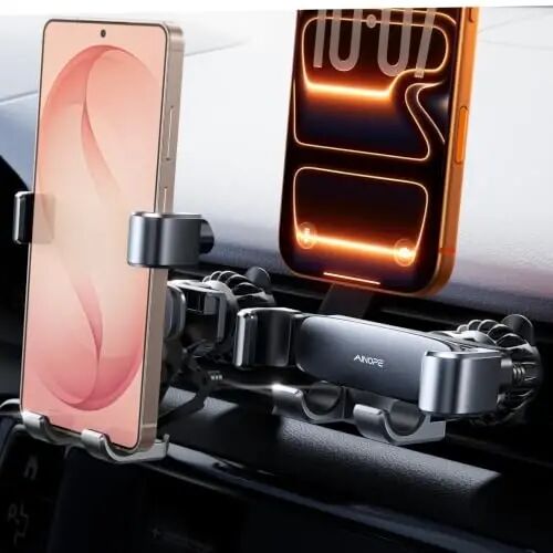 AINOPE Car Vent Phone Mount, Gravity Phone Holder Car, 2 Pack - AINOPE