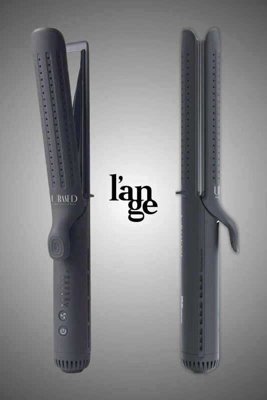 Air Duo-2-in-1 Hair Straightener and Curling Iron - Color: Rose Water - Titanium Plate - UBASED