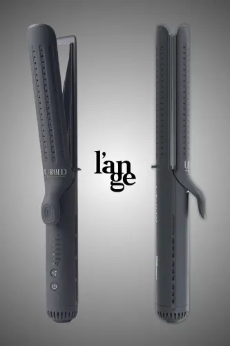 Air Duo-grande 2'si1 Saç Düzleştirici Ve Saç Maşası- Color: Black Rose -titanyum Plaka - 1