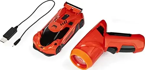 Air Hogs, Zero Gravity Laser, Laser-Guided Wall Racer, Wall Climbing Race Car, Red - 4