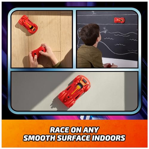 Air Hogs, Zero Gravity Sprint RC Car Wall Climber, Red USB Micro B Rechargeable Indoor Wall Racer, Over 4-Inches, Kids Toys for Kids Ages 4 and up - 11