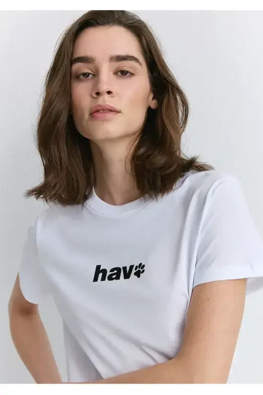 air printed regular fit women's t-shirt - 4