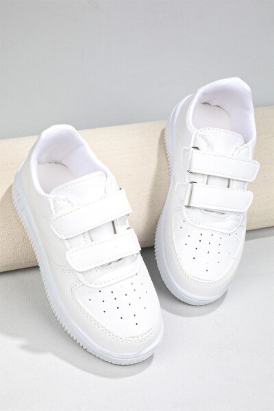 Air Sole Breathable White White Children's Sports Shoes Air V2 - 9