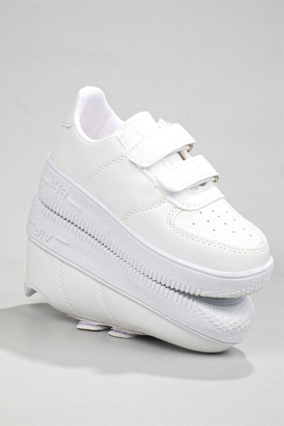 Air Sole Breathable White White Children's Sports Shoes Air V2 - 11