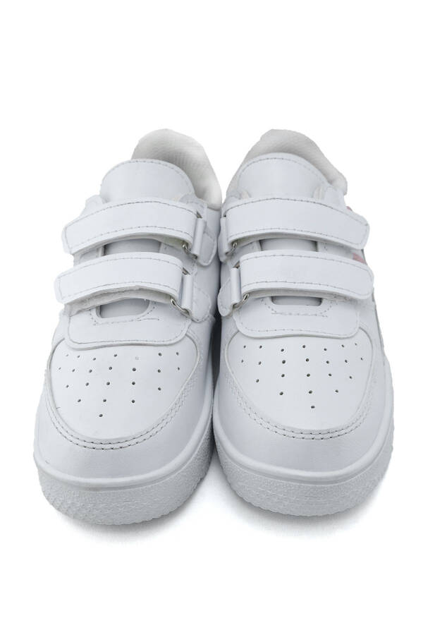 Air Sole Breathable White White Kids Sports Shoes Aır - 3