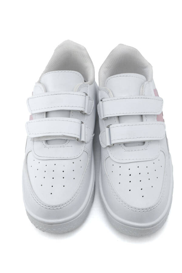 Air Sole Breathable White White Kids Sports Shoes Aır - 5