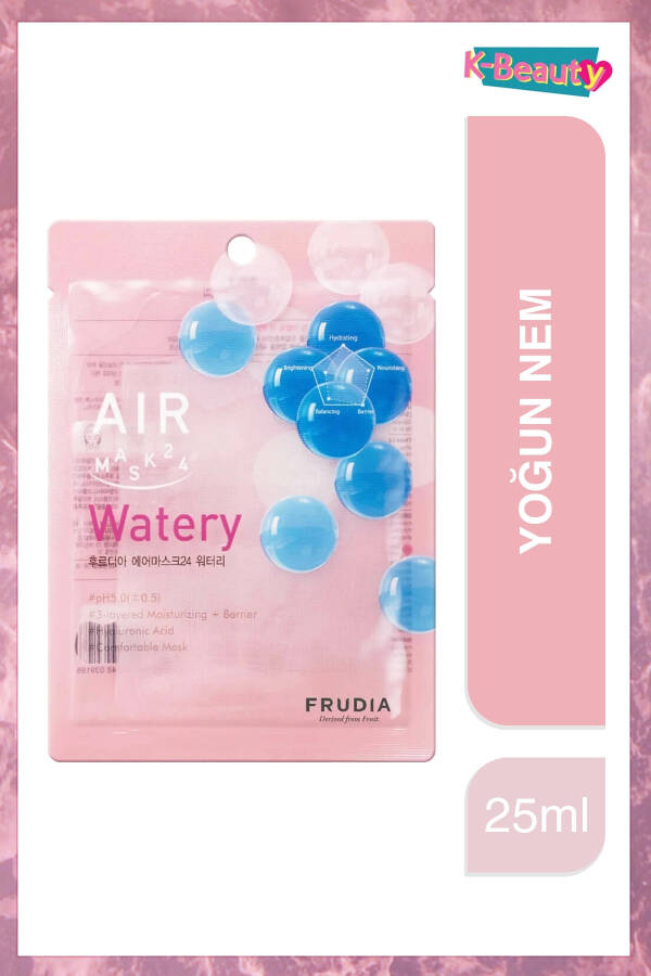 Air Watery 3-Ply Moisturizing Mask 3 Pieces - 4