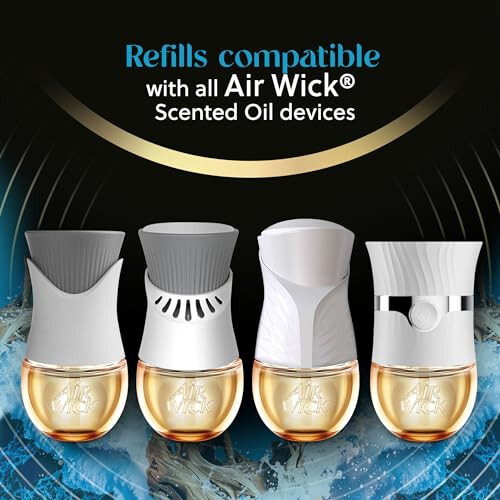 Air Wick Scented Oil - Starter Kit 1+3 Advanced - Blue Sea - 4