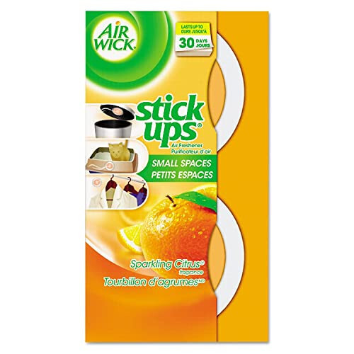 Air Wick Stick-Ups Air Freshener, Sparkling Citrus, 2 Count - 2