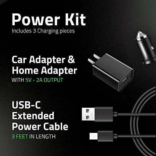 Airmoto va Power Kit to'plami — 1 to'plam — uyda va yo'lda qayta zaryadlash uchun Power Kitli portativ havo kompressori bilan shinalarni to'ldiruvchi — Avtomobil, mototsikl, velosiped shinalari uchun akkumulyatorli havo nasosi - 3