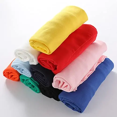 AIWUHE Toddler Boys Girls Solid Pullovers Sweatshirt Long Sleeve T-Shirt Kids Cotton Crewneck Thin Tops 1-8 Years Blouse - 5