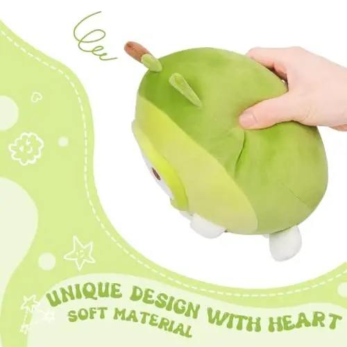 AIXINI Cute Avocado Cat Plush Pillow 8