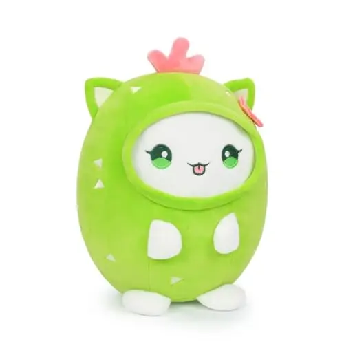AIXINI Cute Cactus Cat Plush Pillow 8