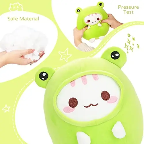 AIXINI Cute Cat Plush Pillow 8