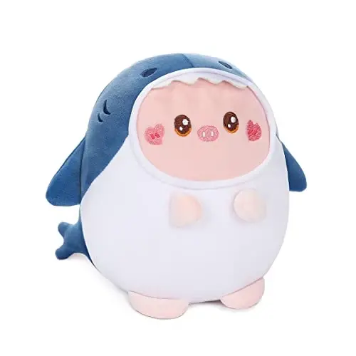 AIXINI Cute Pig Plush Pillow 8